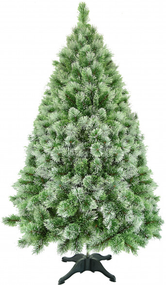 Искусственная сосна Скарлетт с инеем 120 см., Леска,  ЕлкиТорг (96120) оптом