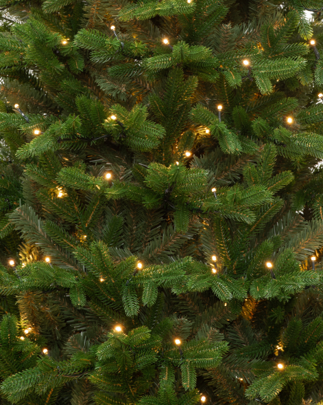 Искусственная елка Ванкувер 150 см., мульти/теплых белых Led ламп (2в1), Литая+ПВХ, ЕлкиТорг (174150) оптом