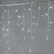 Гирлянда Бахрома 3,1*0,5 м., 24В., 150 холодно белых LED ламп, провод прозрачный ПВХ, IP54, LTC (PIL150-10-1W) 