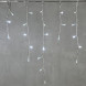 Гирлянда Бахрома 3,1*0,5 м., 24В., 150 холодно белых LED ламп, провод прозрачный ПВХ, IP54, LTC (PIL150-10-1W) 