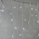 Гирлянда Бахрома 3,1*0,5 м., 24В., 150 холодно белых LED ламп, провод прозрачный ПВХ, IP54, LTC (PIL150-10-1W) 