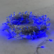 Светодиодная гирлянда 20 м., 200 синих LED ламп, 24V., прозрачный силиконовый провод, IP65, Beauty Led (EST200-10-1B) 