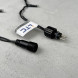 Гирлянда Бахрома 3,1*0,5 м., 24В., 150 холодных белых LED ламп, провод черный ПВХ, IP54, LTC (PIL150-11-1W) 