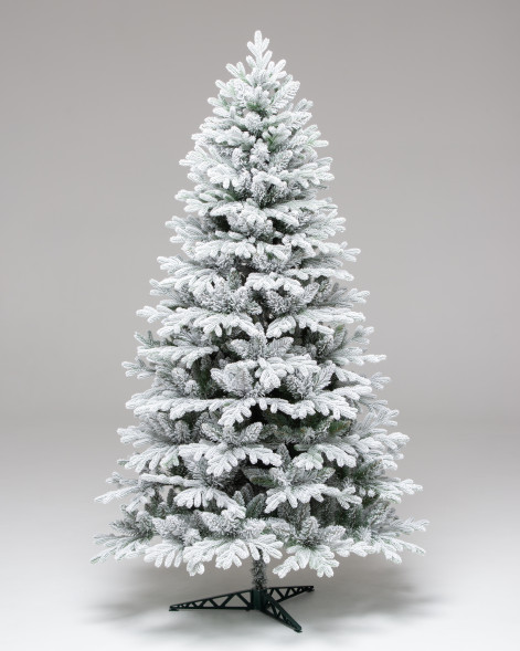 Искусственная елка Пермская заснеженная 120 см., Литая хвоя+ПВХ, ЕлкиТорг (274120)