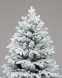 Искусственная елка Пермская заснеженная 120 см., Литая хвоя+ПВХ, ЕлкиТорг (274120)