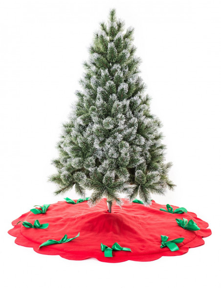 Искусственная сосна Скарлетт с инеем 150 см., Леска, ЕлкиТорг (96150) оптом