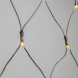 Светодиодная Сетка 2*3 м., 24V, 384 желтых LED, провод чёрный ПВХ, IP54, LTC (NTL384M-11-1Y) 