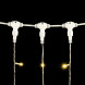Светодиодный занавес 1*9 м, 220V., 900 теплых белых LED ламп, прозрачный ПВХ, LTC (PCL901BL-10-2WW) 