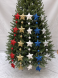 Гирлянда Звездопад 104 см., диаметр 13 см., синяя, пенопласт, Christmas DeLuxe (89427)  