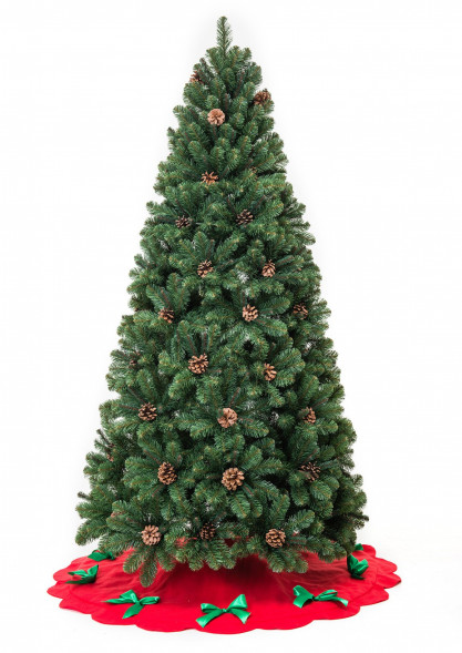 Искусственная елка Снежная королева зеленая 210 см., мягкая хвоя, ЕлкиТорг (32210) оптом