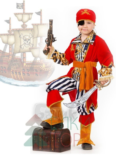 Карнавальный костюм Пират Морской (5117-38) 