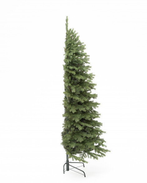Искусственная елка пристенно-угловая Графская Премиум 210 см., Литая хвоя+ПВХ, ЕлкиТорг (69210) оптом
