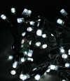 Светодиодная бахрома Sealed 3,2*0,9 м., 220V., 232 холодных белых LED ламп, черный каучук, Beauty Led (LL232-1-2W)