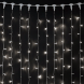 Светодиодный мерцающий занавес 1*6 м, 220V., 600 холодных белых LED ламп, прозрачный ПВХ, Beauty Led (PCL601BL-10-2W) 