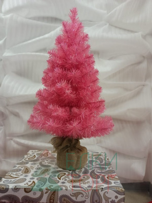 Искусственная елка Искристая розовая 45 см., Елкиторг (151045)