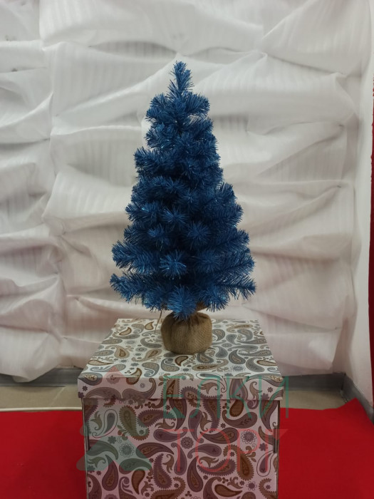 Искусственная елка Искристая голубая 45 см., Елкиторг (150045) оптом оптом