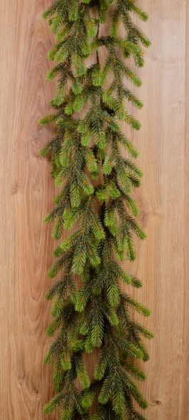 Хвойная гирлянда Венецианская 270 см., 100% литая хвоя, ЕлкиТорг (23049) оптом