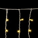 Светодиодная бахрома с колпачком 3,2 x 0,9 м тепло-белая 220В, 180 LED, провод белый ПВХ, IP65 (PIL180CAP-8-2WW)  