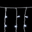  Светодиодная бахрома с колпачком 3,2 x 0,9 м белая 220В, 180 LED, провод белый ПВХ, IP65, LTC (PIL180CAP-8-2W)