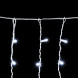  Светодиодная бахрома с колпачком 3,2 x 0,9 м белая 220В, 180 LED, провод белый ПВХ, IP65, LTC (PIL180CAP-8-2W) 
