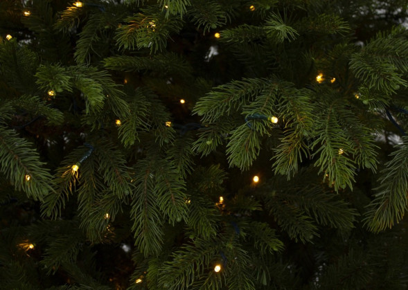 Ель Коттеджная 260 см., 950 LED лампы, литая хвоя+пвх, TreeDeLux (70053) 