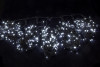 Гирлянда на дерево 5*20 м., 220V, 665 холодных белых LED ламп, черный каучук, Winner Light (w.07.7B.665*5+)