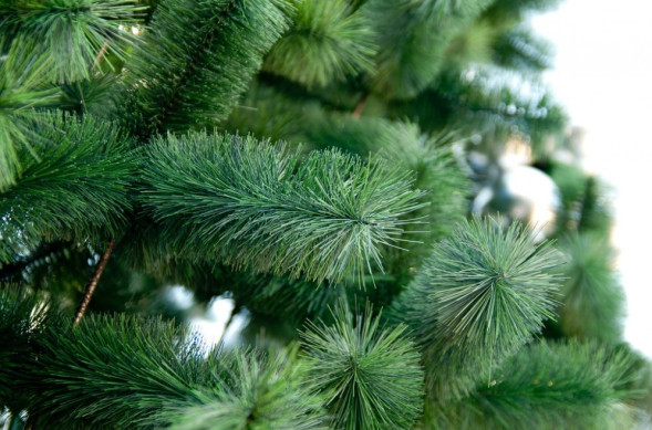 Уличная искусственная сосна Альпийская зеленая 4 м., ствольная, Леска, Green Trees (GT4ALES) 