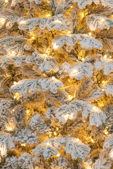 Искусственная елка Аляска заснеженная 300 см., 880 теплых белых LED ламп, литая+пвх, ЕлкиТорг (149300) оптом