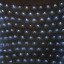Светодиодная гирлянда сетка 2*2 м., 24V, 256 холодных белых LED ламп, черный ПВХ, LTC (NTL256M-11-1W)