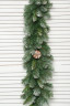 Хвойная гирлянда Северное сияние с шишками 180 см., ПВХ, ЕлкиТорг (23030) оптом