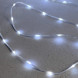 Гирлянда роса Про 20 м., холодный белый 24В, 400 LED, провод прозрачный ПВХ, IP65, (RosaPro400-10-1W)  