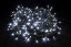 Светодиодная нить с мерцающим диодом 40 м., 220V, 400 холодных белых LED, черный ПВХ IP 54, соединяемая, Winner (w.01.6B.400.F+)