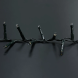Светодиодная нить Snake Light 2000 теплых ламп, 40 м., 24В, 8 режимов, зеленый провод, для елки 260-300 см., Christmas DeLuxe (85745) 