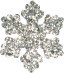 Снежинка из пенофлекса Облачко 200 мм., серебро, ПромЕлка (CO-200SILVER)