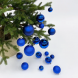 Набор пластиковых шаров Гамма 46 шт., синий, ChristmasDeLuxe (85396-88085) оптом