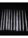 Гирлянда Тающие сосульки 10*0.8 м., 720 холодных белых LED ламп, черный провод ПВХ, Teamprof (960702)