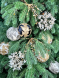 Ветвь Россыпь кристаллов медно-золотая 56 см., 1 шт., Christmas DeLuxe (86614) 