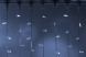 Светодиодный занавес 1500 холодных белых LED ламп, 2*9 м., статика, белый провод ПВХ, Teamprof (TPF-C2*9-CW/W) 