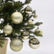 Набор пластиковых шаров Гамма 46 шт., шампань, ChristmasDeLuxe (84711-88048) 