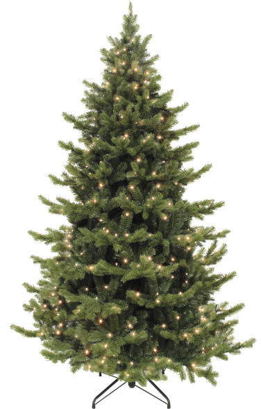 Елка Шервуд Премиум с лампами 600 см., 3728 LED ламп, литая хвоя+пвх,Triumph Tree (73152) 