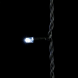 Светодиодная бахрома с колпачком 3,2*0,9 м., 168 белых LED ламп, каучуковый черный провод, LTC (LL168-1-2W) 