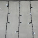 Светодиодная бахрома с колпачком 3,2*0,9 м., 168 белых LED ламп, каучуковый черный провод, LTC (LL168-1-2W) 