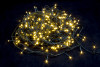 Светодиодная нить 26 м., 220V, 400 теплых белых LED ламп, контроллер, черный провод, Winner Light (ww.01.5B.400-)