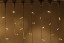 Светодиодный занавес 1500 теплых белых LED ламп, 2*9 м., мерцание, белый провод ПВХ, Teamprof (TPF-C2*9F-CW/WW)