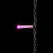 Светодиодная нить 100 пурпурных LED ламп, 10 м., 24В., черный провод ПВХ, Beauty Led (PST100-11-1PU) 
