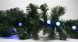 Светодиодная гирлянда шарики Fiesta, 7 м., 75 RGB LED ламп 23 мм, черный каучук, Beauty Led (RGB BB75-2-2RGB) 