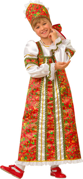 Карнавальный костюм "Аленушка", размер 128-64, Батик (5220-128-64) 