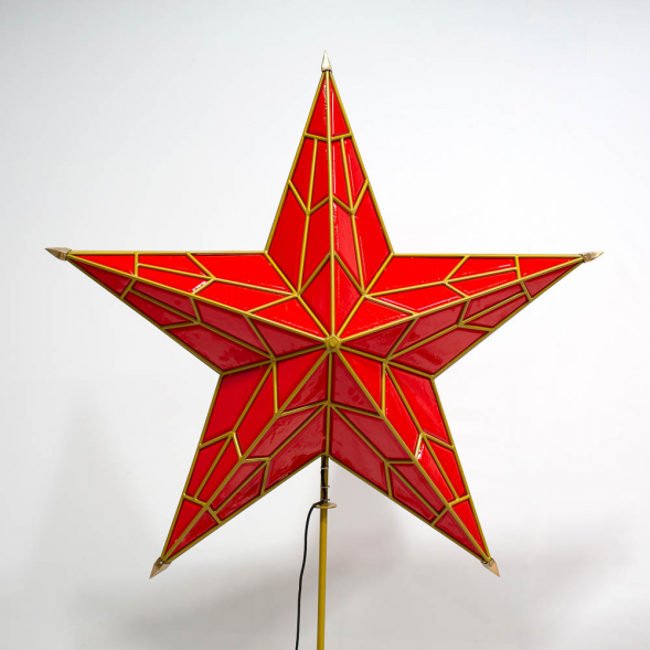 Макушка Рубиновая 90 см. для елей высотой от 6 до 12 м., красная, Green Trees (rubin-90red) 
