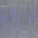 Светодиодная бахрома 3,1*0,5 м., 150 синих LED ламп, прозрачный провод ПВХ, LTC (PIL150-10-2B) 