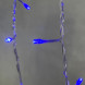 Светодиодная бахрома 3,1*0,5 м., 150 синих LED ламп, прозрачный провод ПВХ, LTC (PIL150-10-2B) 